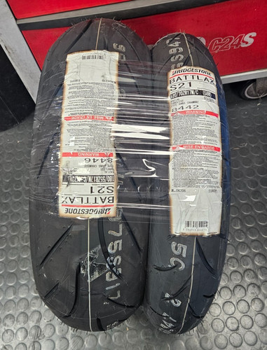 Coppia gomme moto bridgestone - gomme,