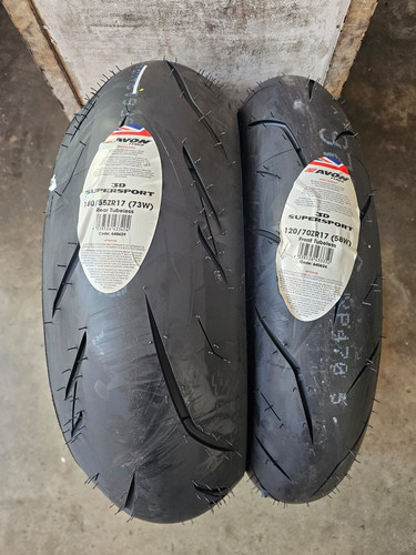 Coppia 120 zr17 - 120/70, e