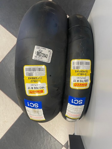 Set slick pirelli 120 - pn,