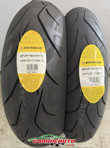 Coppia gomme dunlop 120 - coppia,