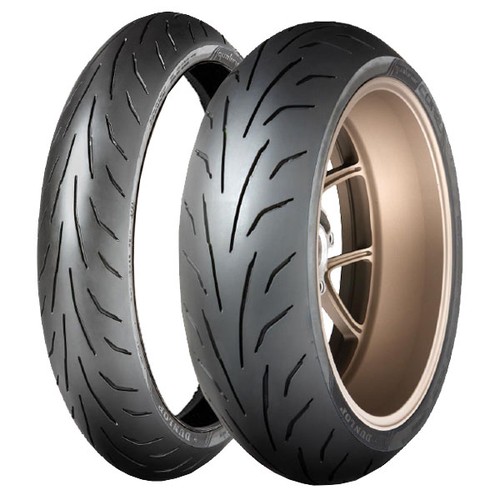 Coppia gomme dunlop 120 17 - gomme,
