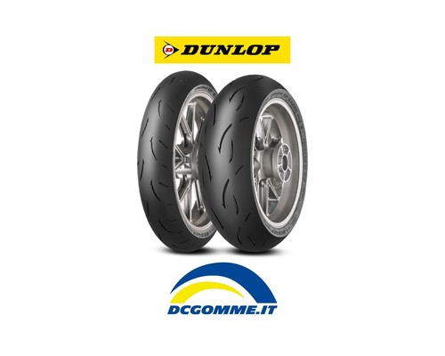 Coppia gomme moto dunlop 212 - d,